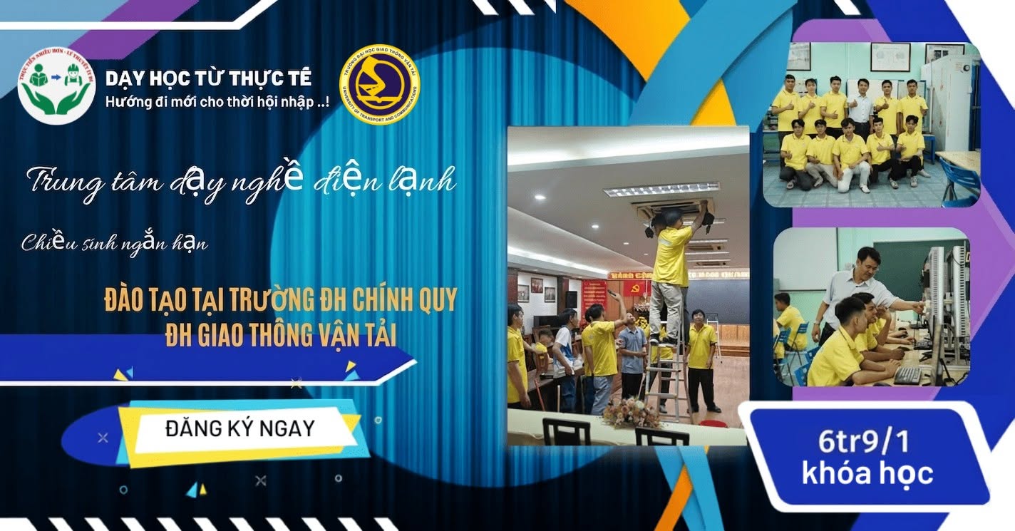 Trung Tâm Dạy Nghề Điện Lạnh Tại TP.HCM Uy Tín 2026