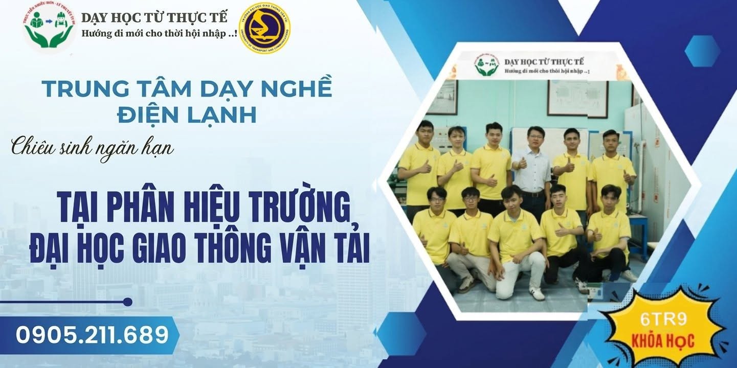Học Nghề Điện Lạnh Tại TP.HCM Ở Đâu Uy Tín Và Chất Lượng?
