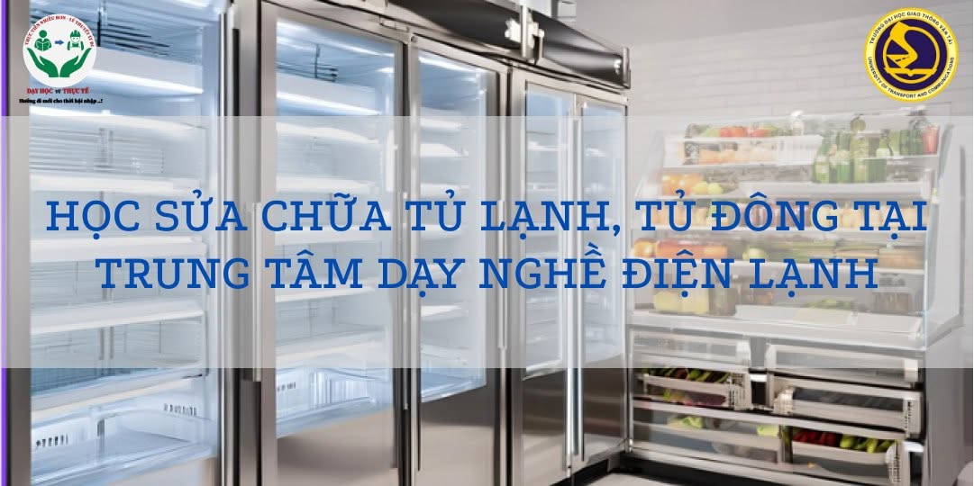 HỌC SỬA CHỮA TỦ LẠNH, TỦ ĐÔNG TẠI TRUNG TÂM DẠY NGHỀ ĐIỆN LẠNH