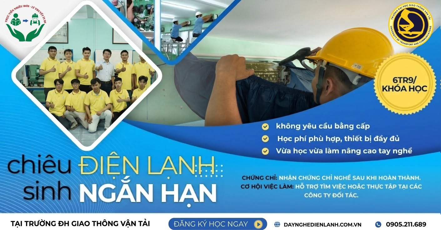Học Tại Trung Tâm Dạy Nghề Điện Lạnh Ra Làm Công Việc Gì?