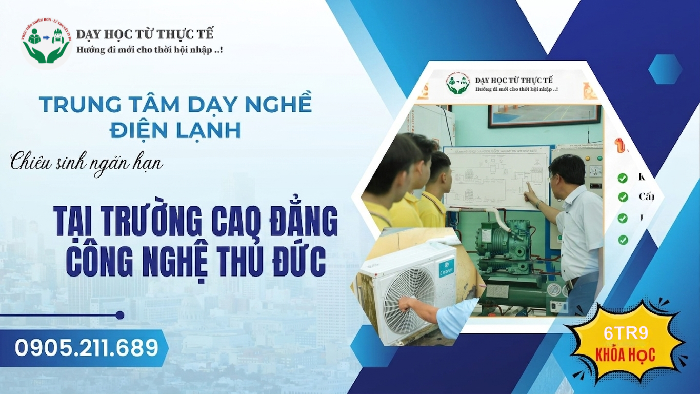 NGHỀ ĐIỆN LẠNH – NGÀNH NGHỀ HOT VỚI THU NHẬP CAO VÀ CƠ HỘI VIỆC LÀM RỘNG MỞ