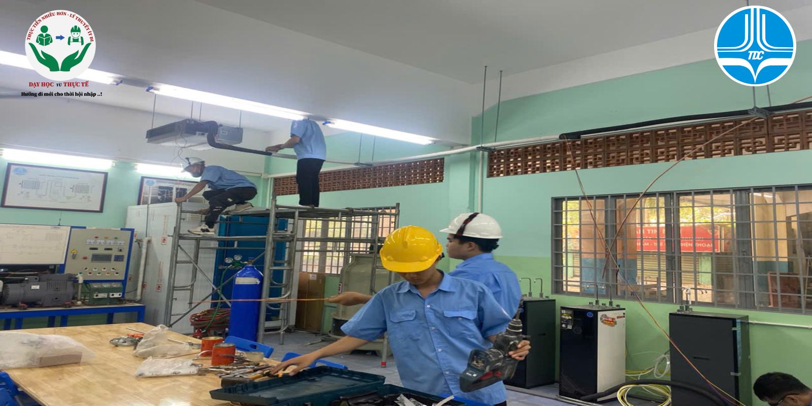 Cao đẳng Công nghệ Thủ Đức đào tạo Điện Lạnh theo chuẩn doanh nghiệp – Nghề Hot – Thu nhập Cao – Việc Làm Ngay!