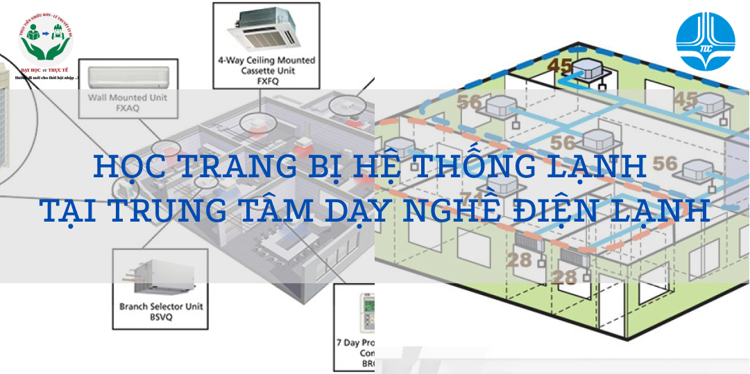 HỌC TRANG BỊ HỆ THỐNG LẠNH TẠI TRUNG TÂM DẠY NGHỀ ĐIỆN LẠNH
