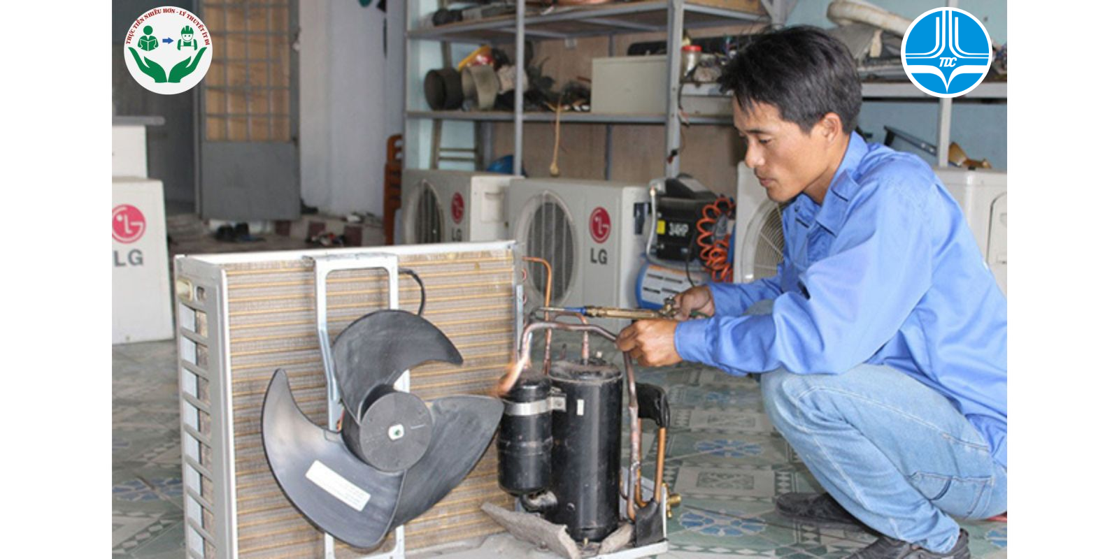 CÓ NÊN HỌC NGHỀ ĐIỆN LẠNH Ở NGOÀI CỬA HÀNG ĐIỆN LẠNH HAY KHÔNG?